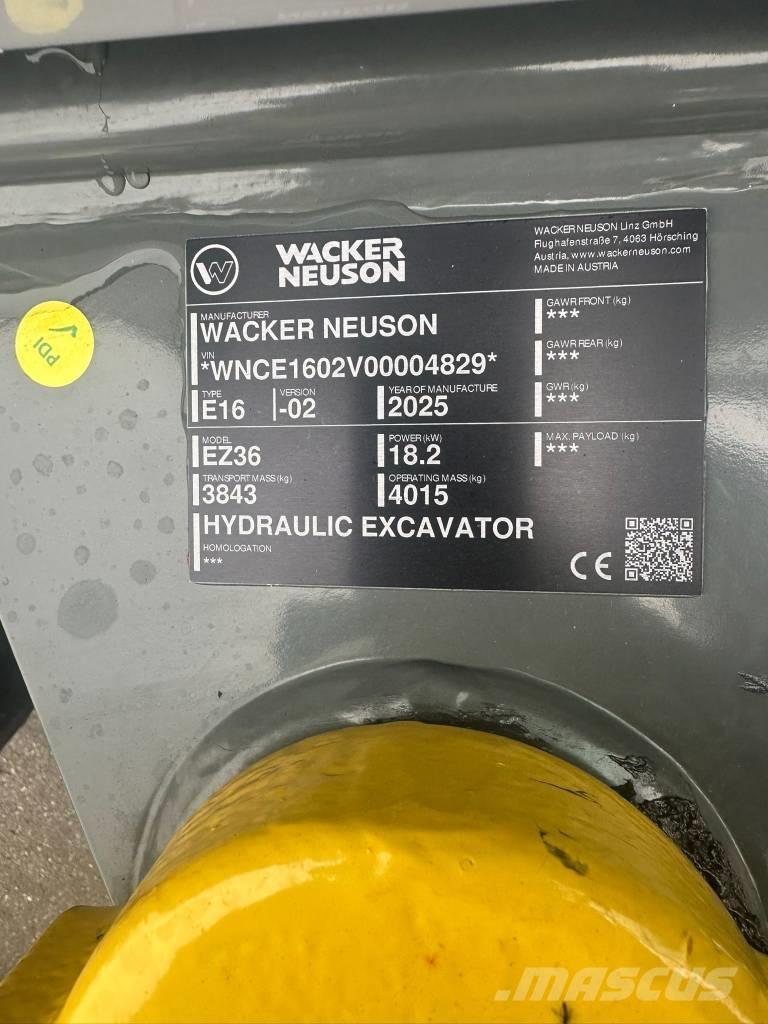 Wacker Neuson EZ 36 Mini bageri <7t
