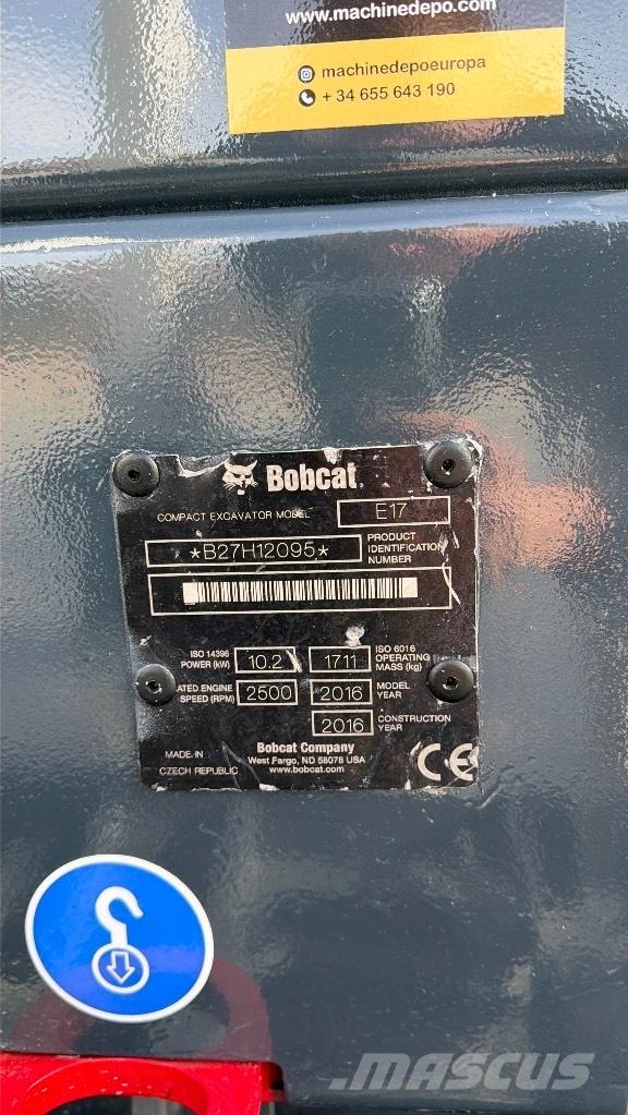 Bobcat E 17 Mini bageri <7t