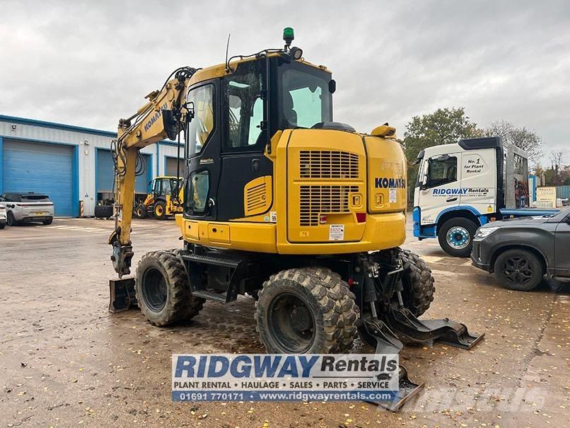 Komatsu PW 98 MR-11 Bageri na kotačima