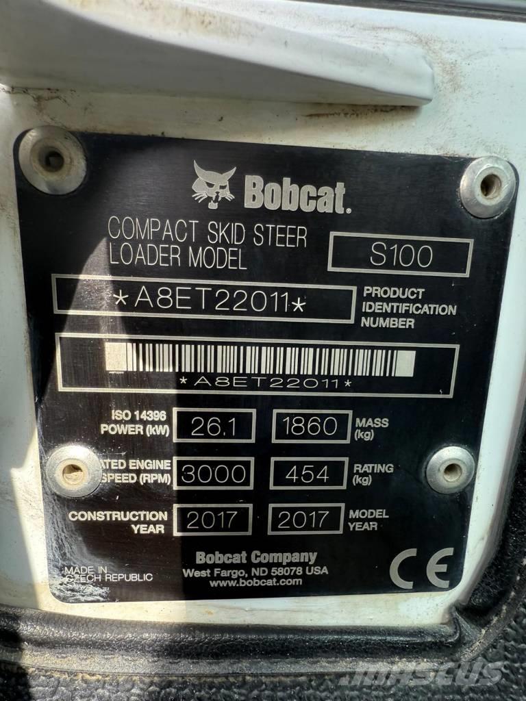 Bobcat S 100 Skid steer mini utovarivači