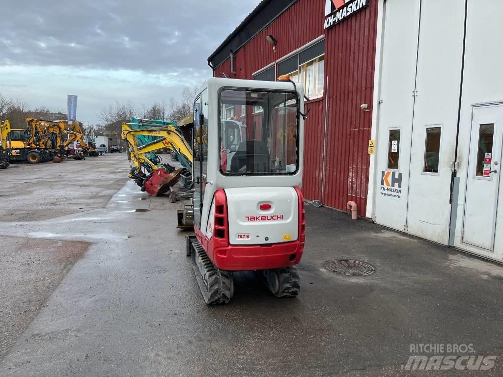 Takeuchi TB 216 Mini bageri <7t