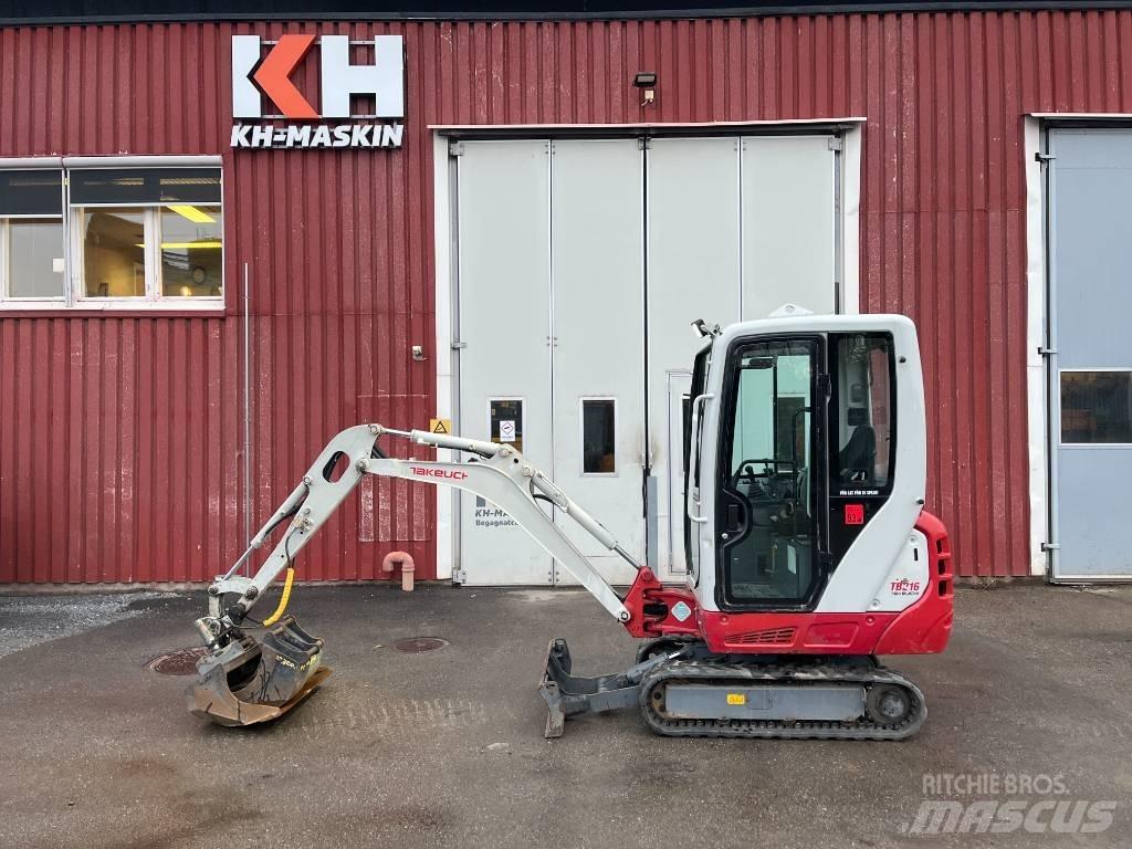 Takeuchi TB 216 Mini bageri <7t