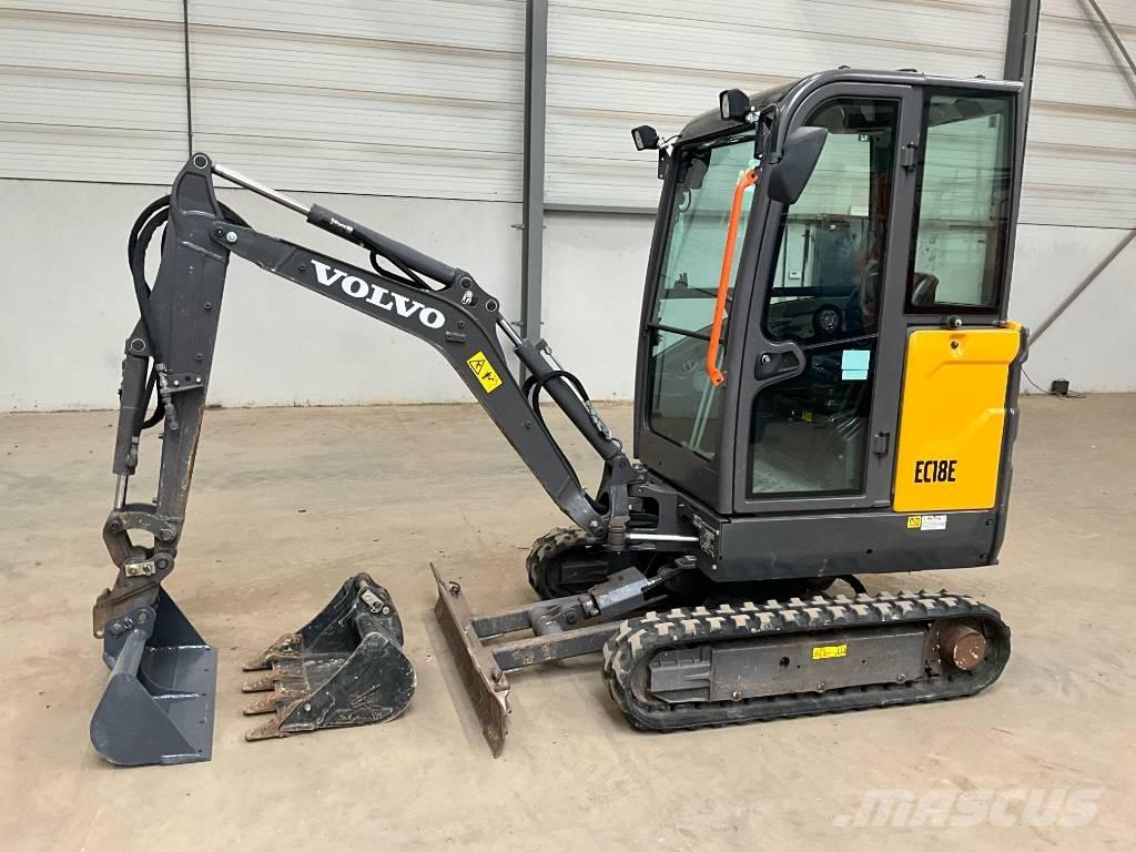 Volvo EC 18 E Mini bageri <7t