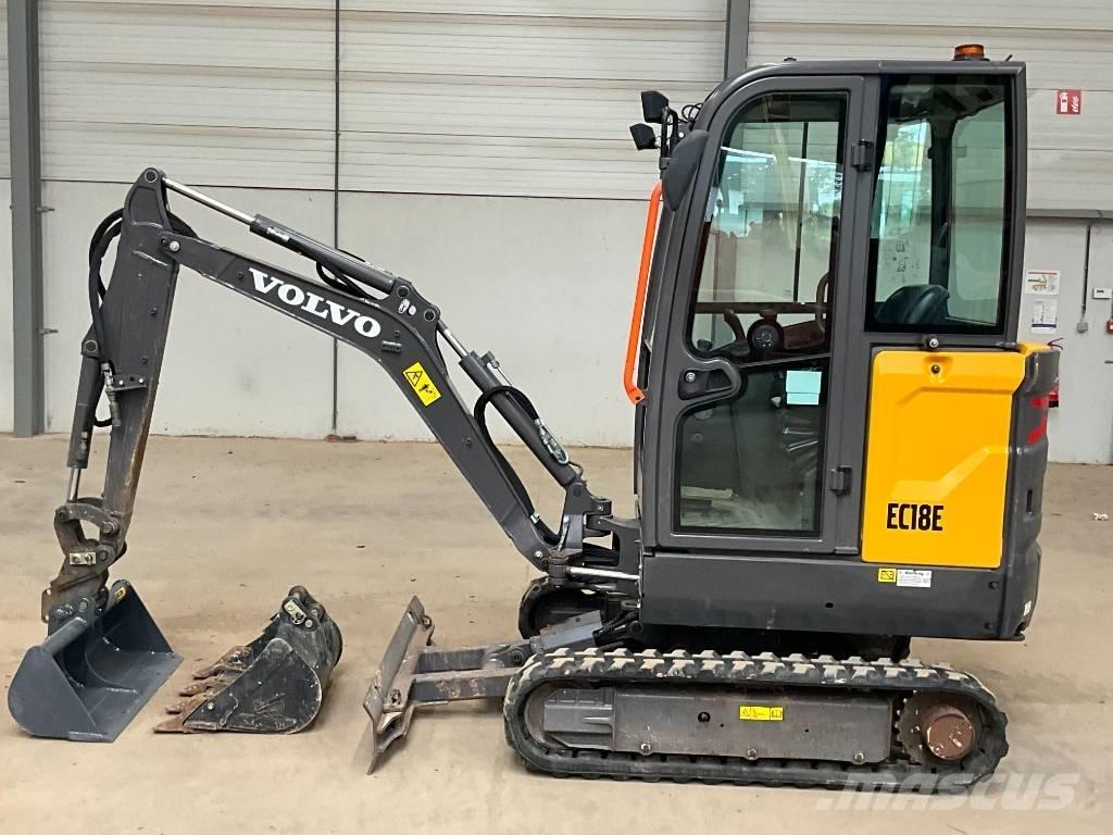 Volvo EC 18 E Mini bageri <7t