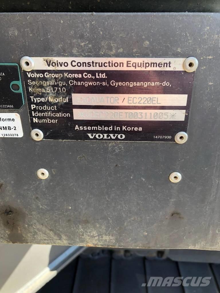Volvo EC 220 EL Midi bageri 7t – 12t