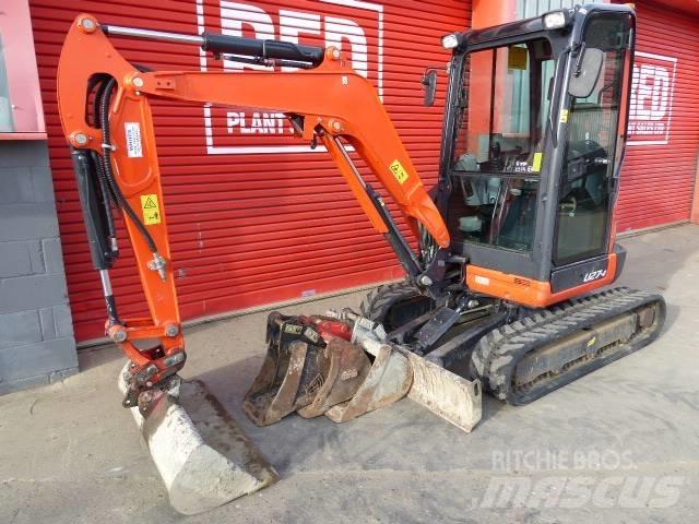 Kubota U 27-4 Mini bageri <7t