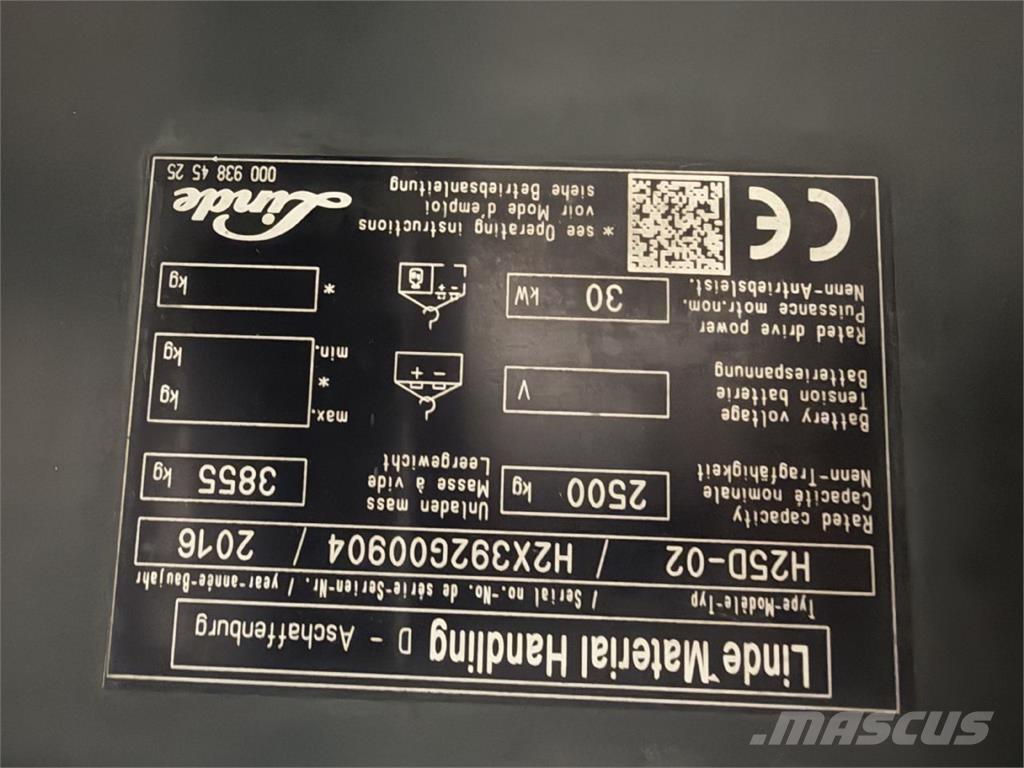 Linde H25D-02 Dizelski viličari
