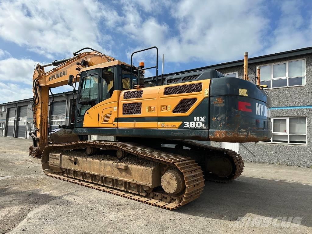 Hyundai HX 380 L Bageri gusjeničari