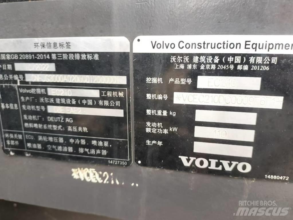 Volvo EC 210 Bageri gusjeničari