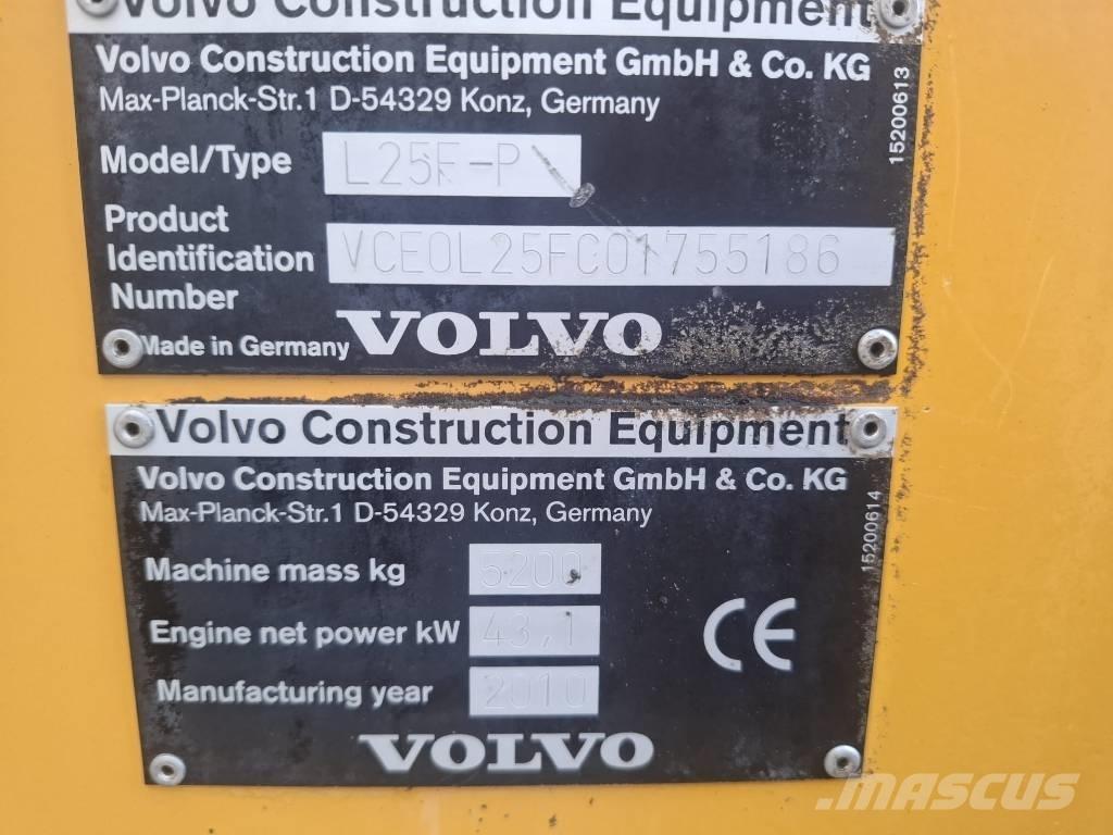 Volvo L 25 F-P Utovarivači na kotačima