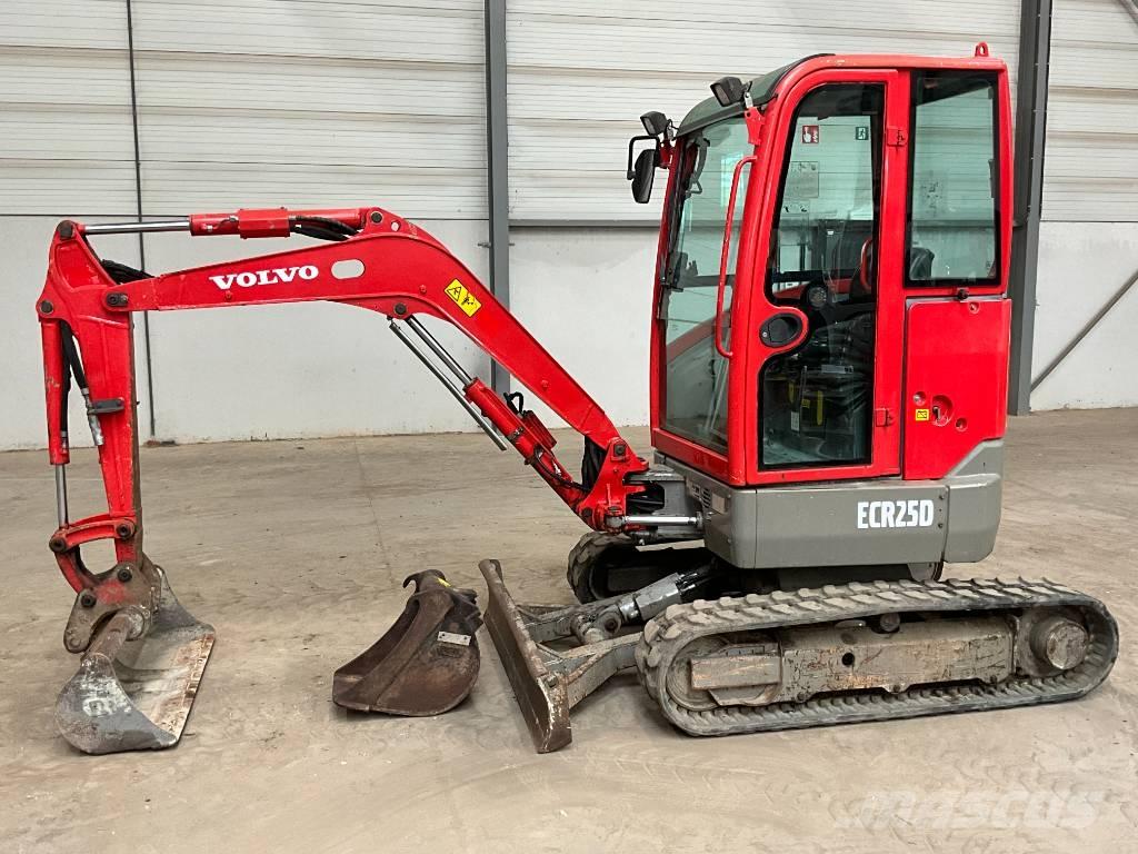 Volvo ECR 25 D Mini bageri <7t