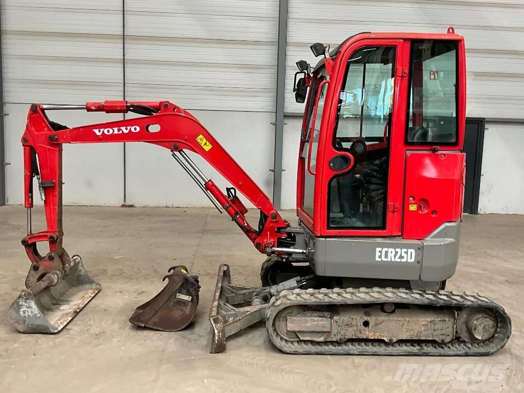 Volvo ECR 25 D Mini bageri <7t