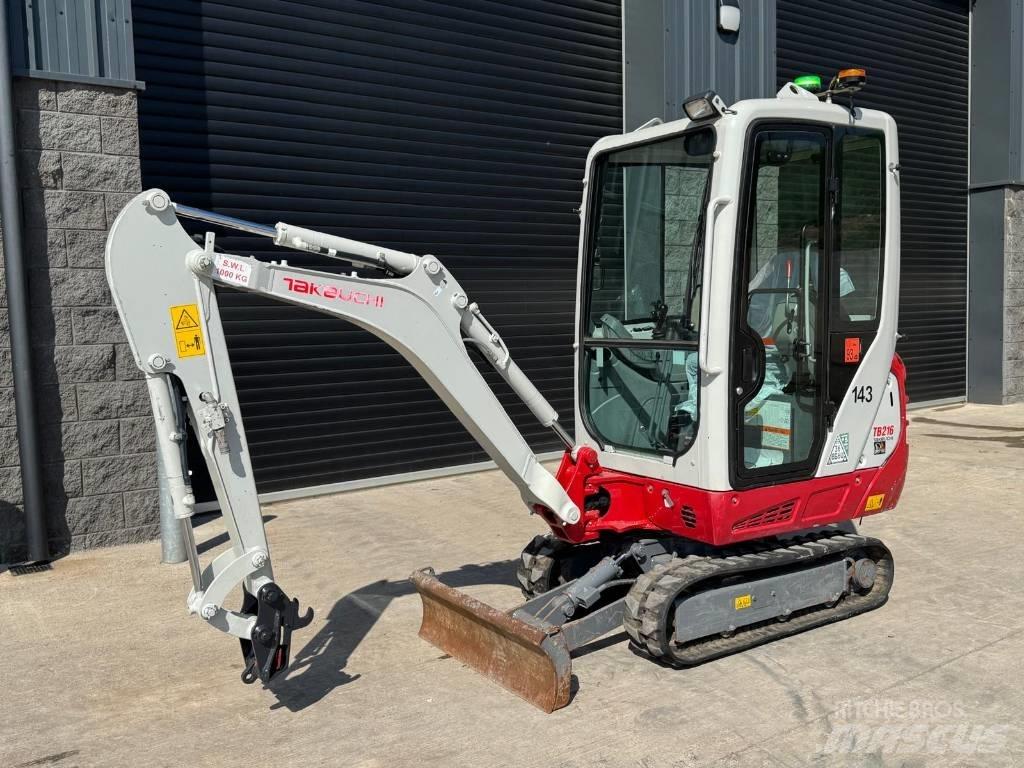 Takeuchi TB 216 Mini bageri <7t