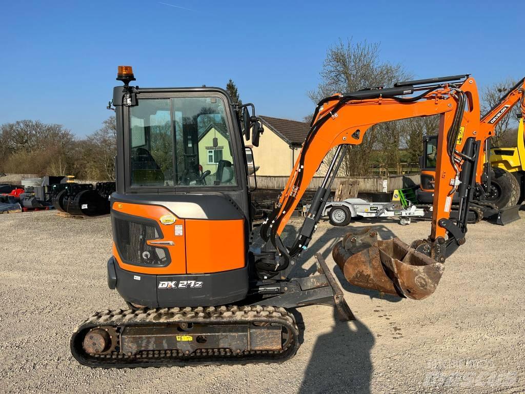 Doosan DX27z-7 Mini bageri <7t