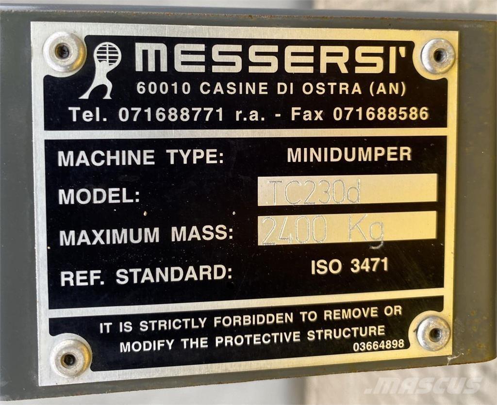 Messersi TC230 Demperi za gradilišta