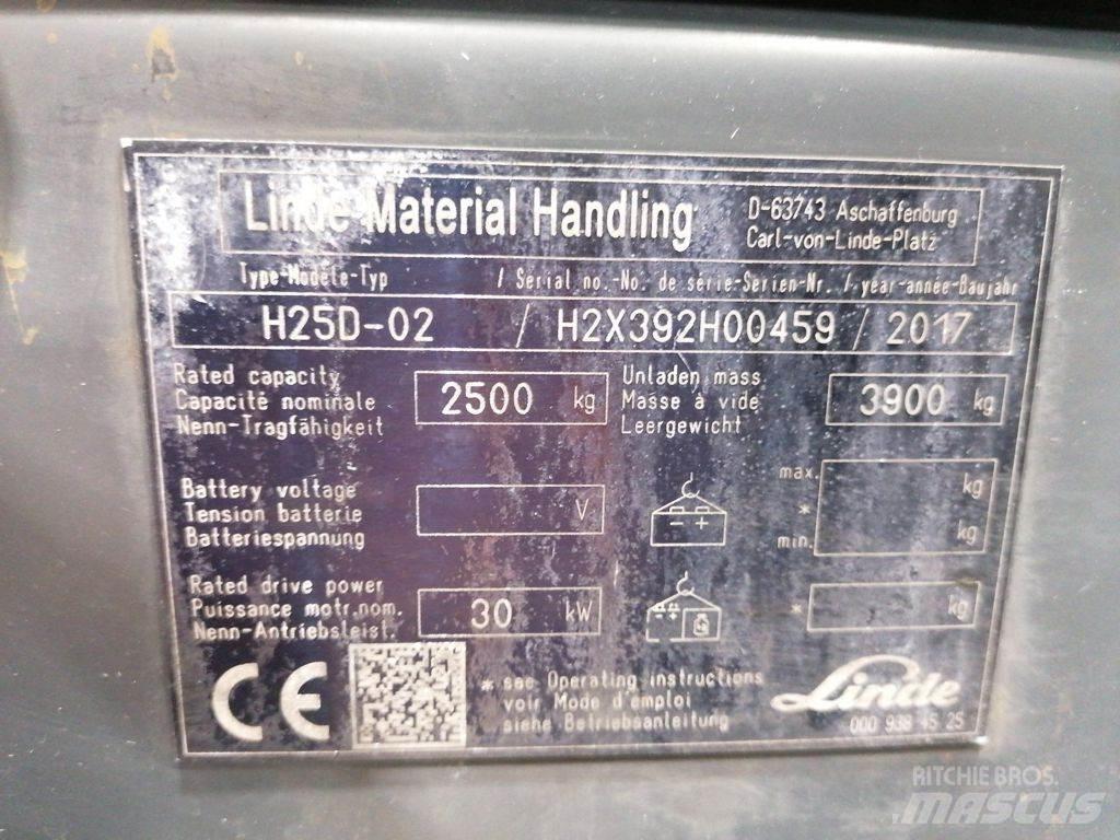 Linde H25D-02 Dizelski viličari