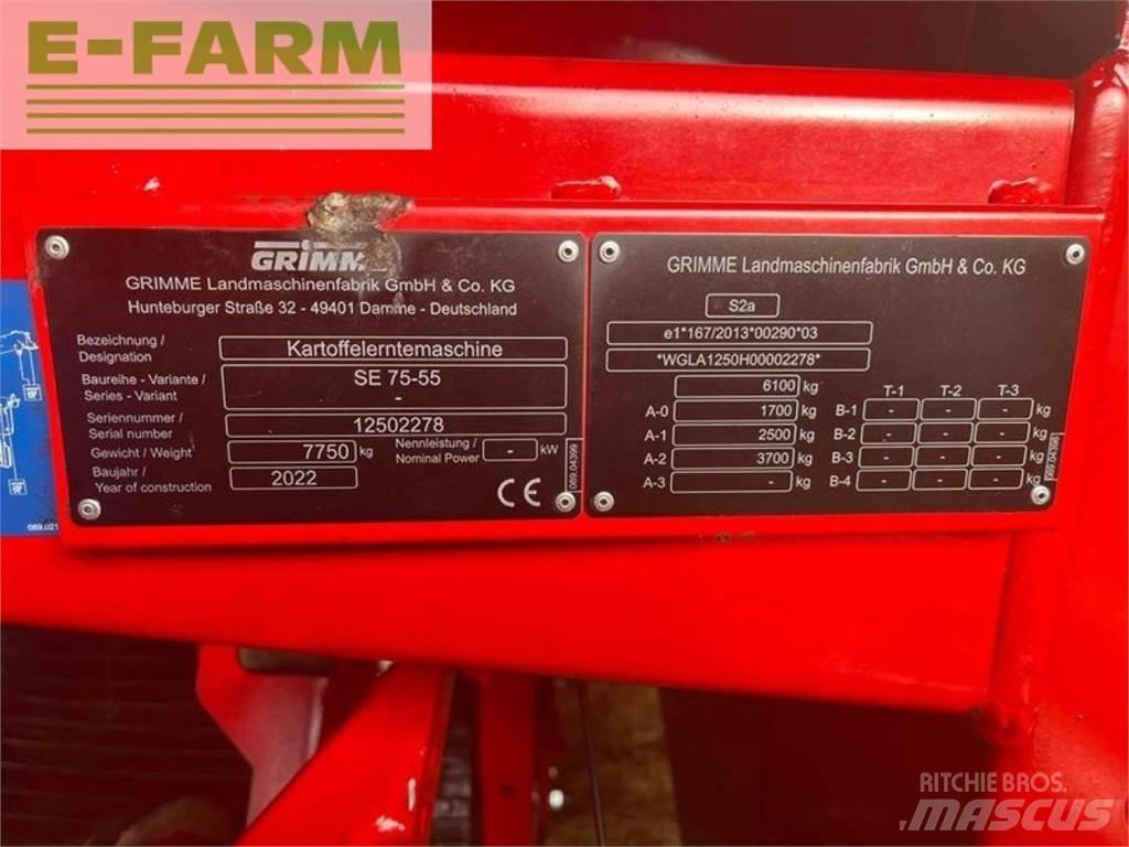 Grimme se 75-55 sb Skupljači i kopači krumpira