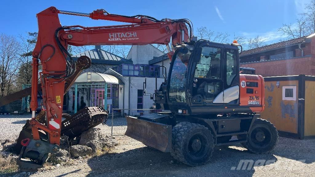 Hitachi ZX 145 W-6 Bageri na kotačima