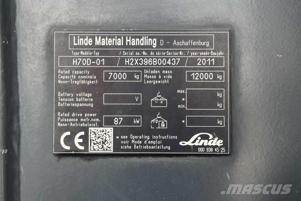 Linde H70D-01 Dizelski viličari
