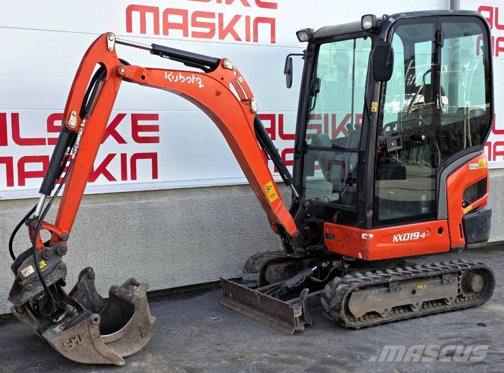 Kubota KX 019-4 Mini bageri <7t