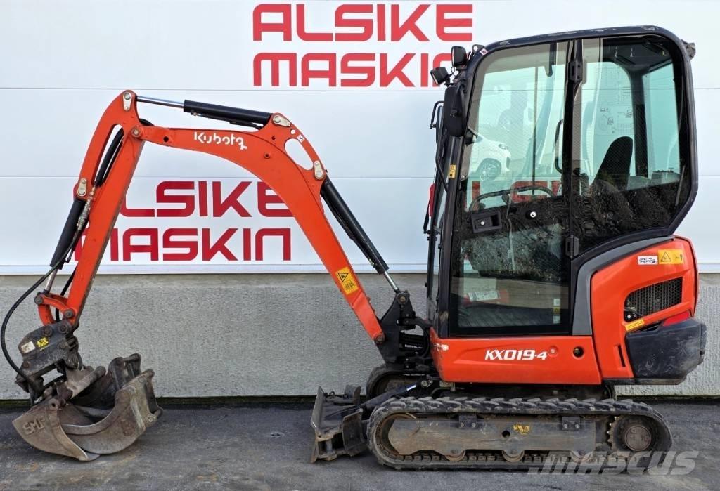 Kubota KX 019-4 Mini bageri <7t
