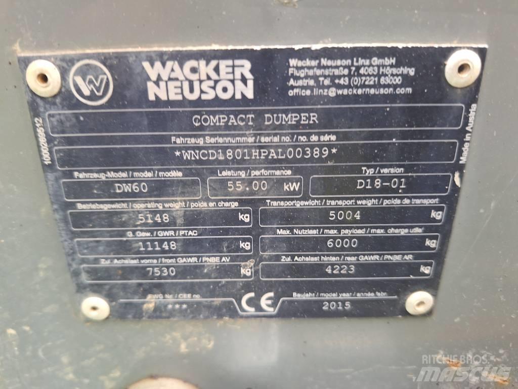 Wacker Neuson DW 60 Demperi za gradilišta