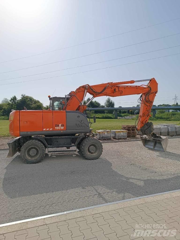 Hitachi ZX 190 W-3 Bageri na kotačima