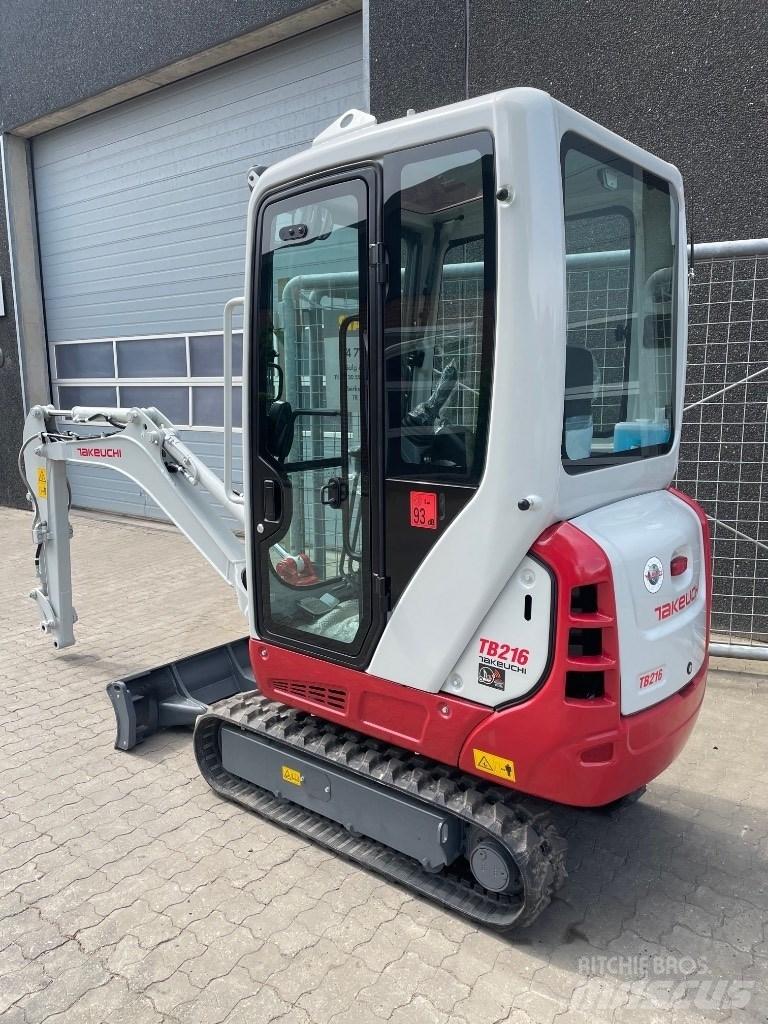 Takeuchi TB216 Mini bageri <7t