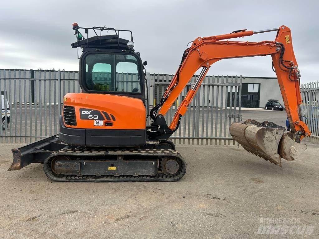 Doosan DX 63-3 Bageri gusjeničari