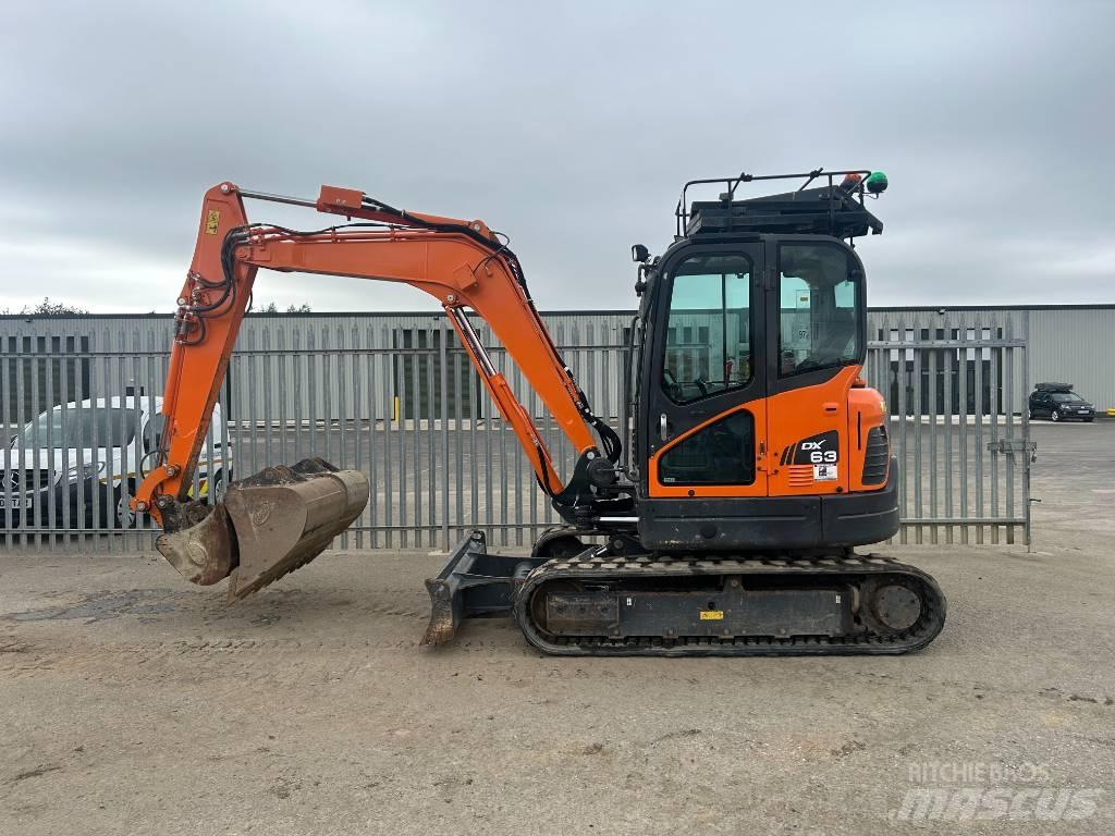 Doosan DX 63-3 Bageri gusjeničari