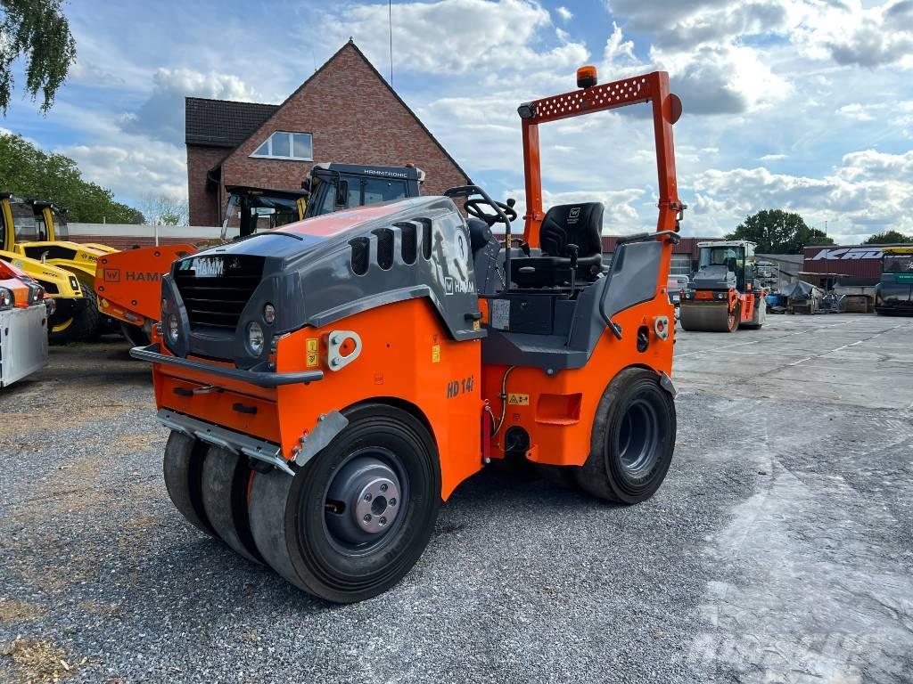 Hamm 14I TT Gumeni valjci na kotačima