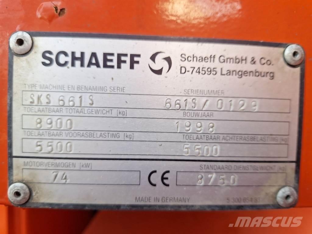 Schaeff SKS 661 Utovarivači na kotačima