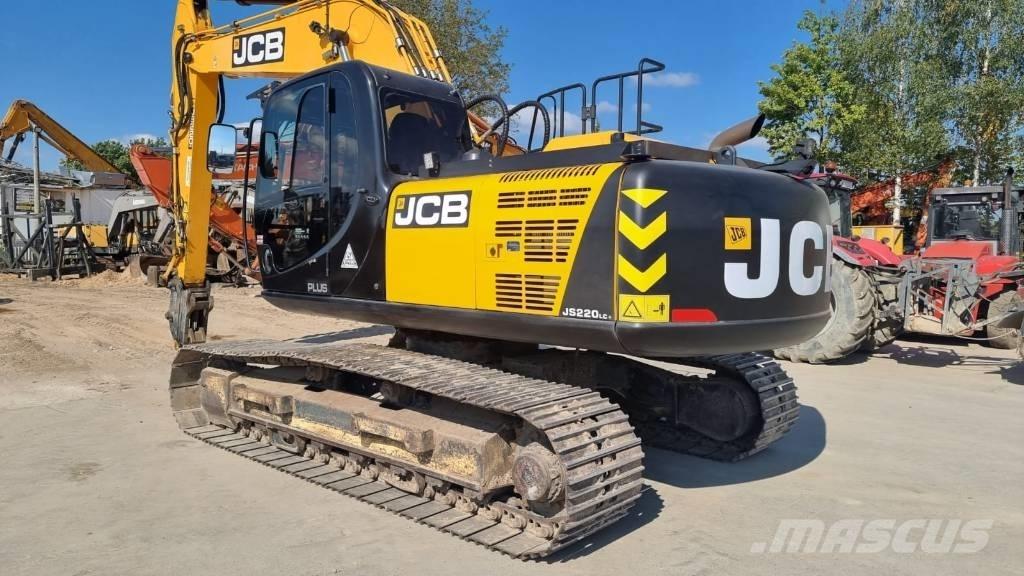 JCB JS 220 Plus Bageri gusjeničari