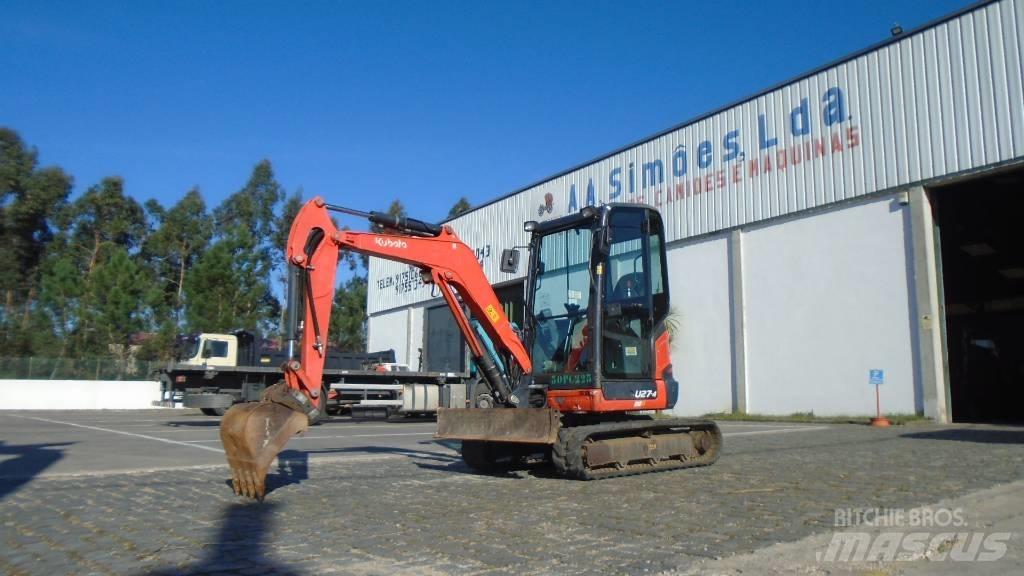 Kubota U 27-4 Mini bageri <7t