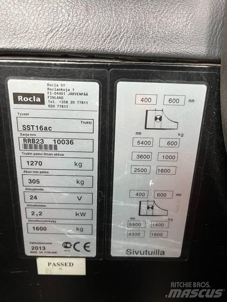 Rocla SST 16 AC Samopogonski ručni viličari