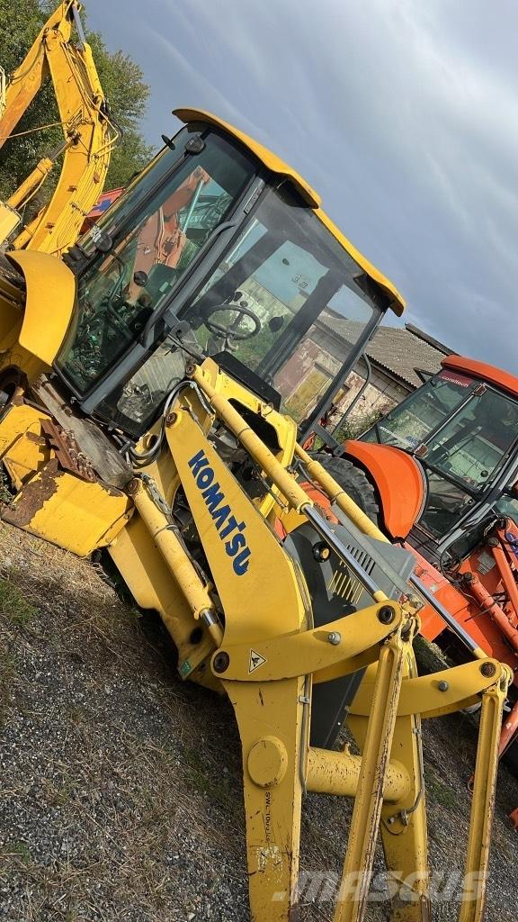 Komatsu WB 93 R Kočnice