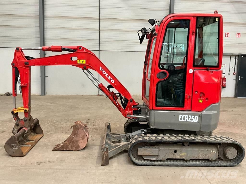 Volvo ECR 25 D Mini bageri <7t