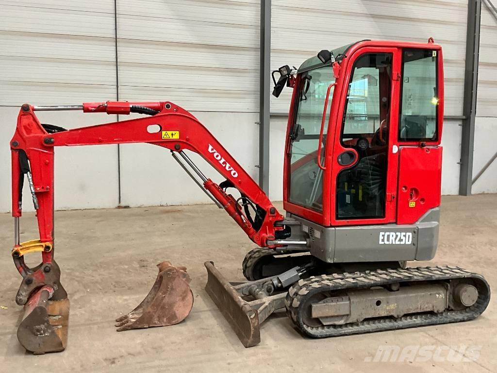 Volvo ECR 25 D Mini bageri <7t