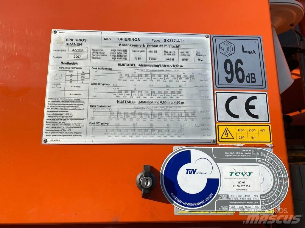 Spierings SK377 Toranjski kranovi