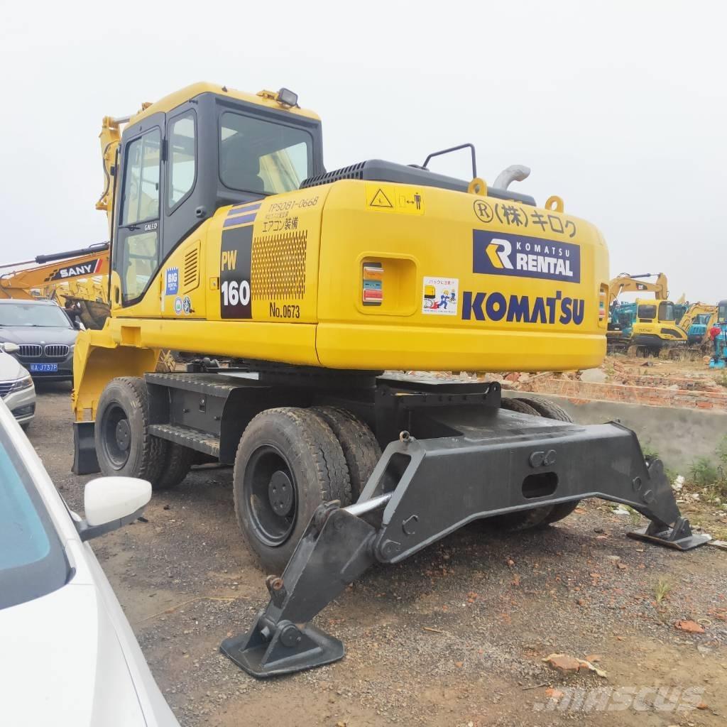 Komatsu PW160W-7 Bageri na kotačima