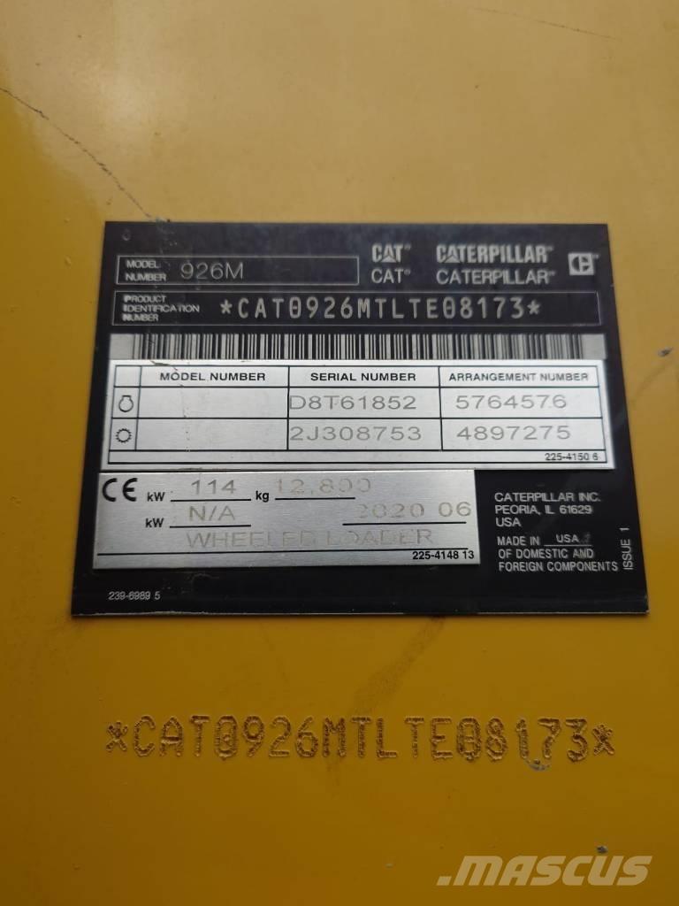 CAT 926 M Utovarivači na kotačima