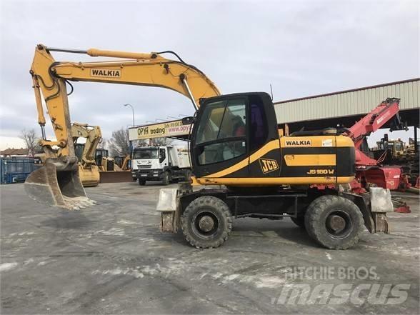 JCB JS 160 W Bageri na kotačima