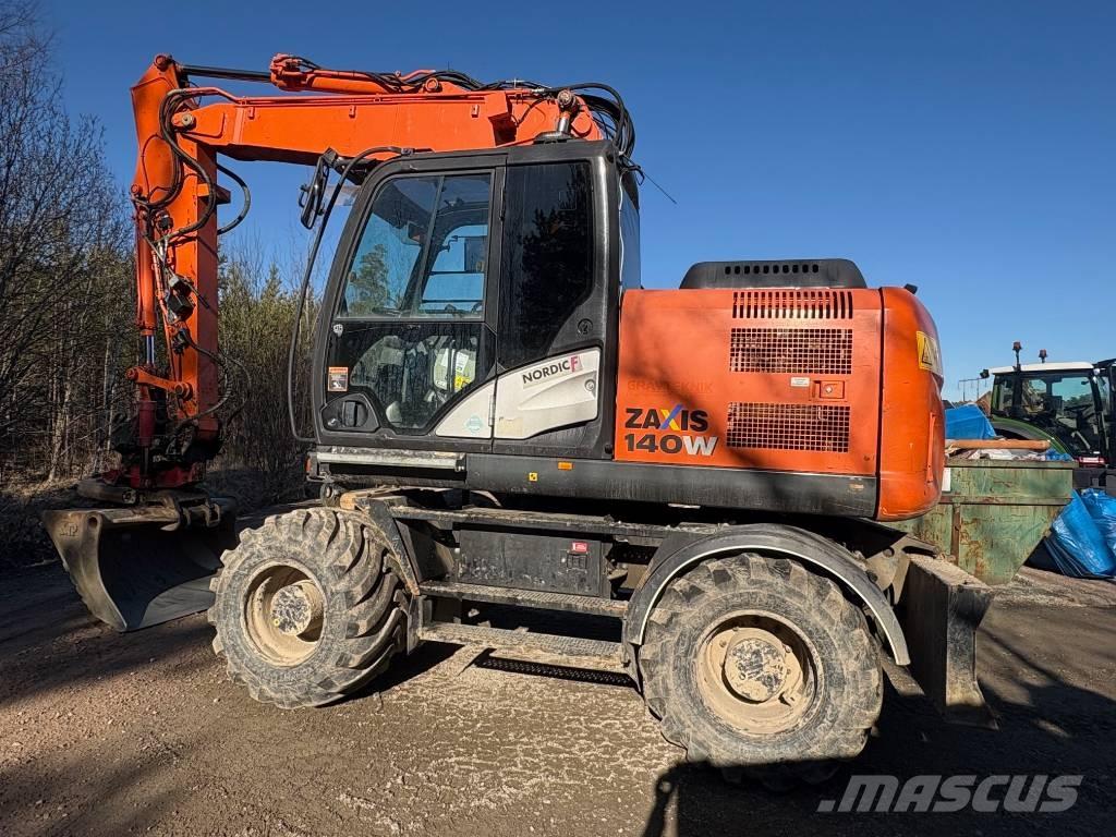 Hitachi ZX 140 W-5B Bageri na kotačima