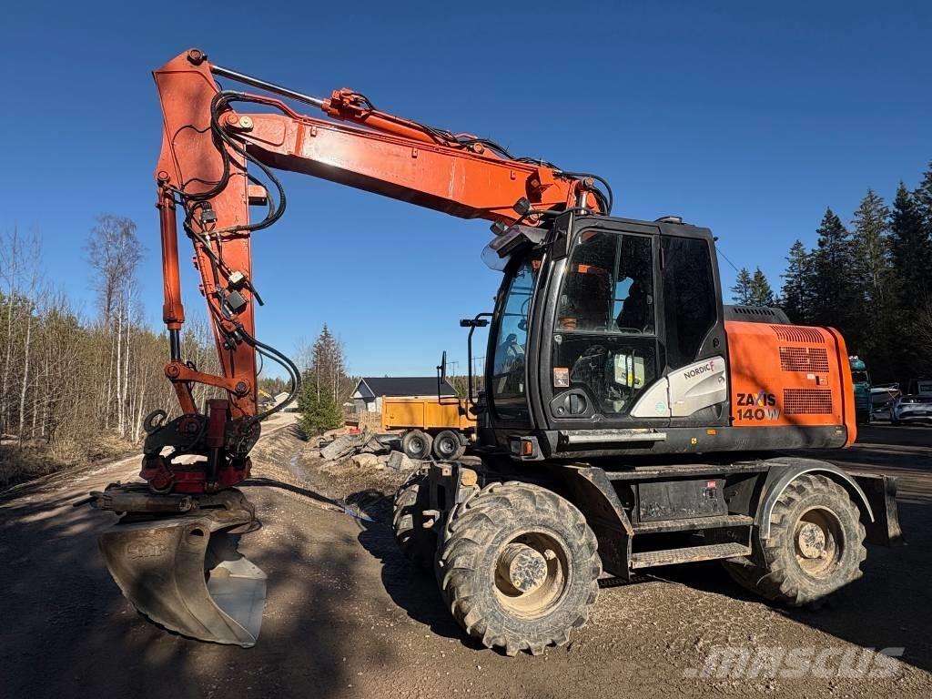 Hitachi ZX 140 W-5B Bageri na kotačima