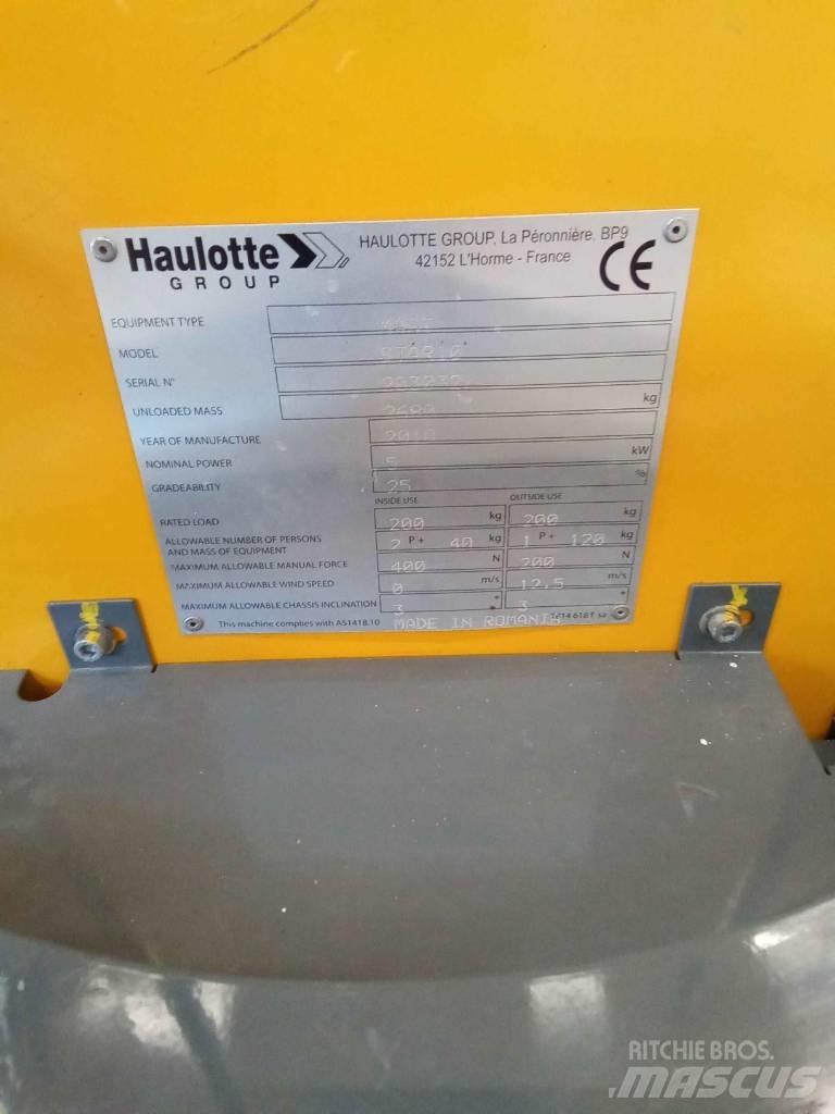 Haulotte Star 10 Vertikalne radne podizne platforme