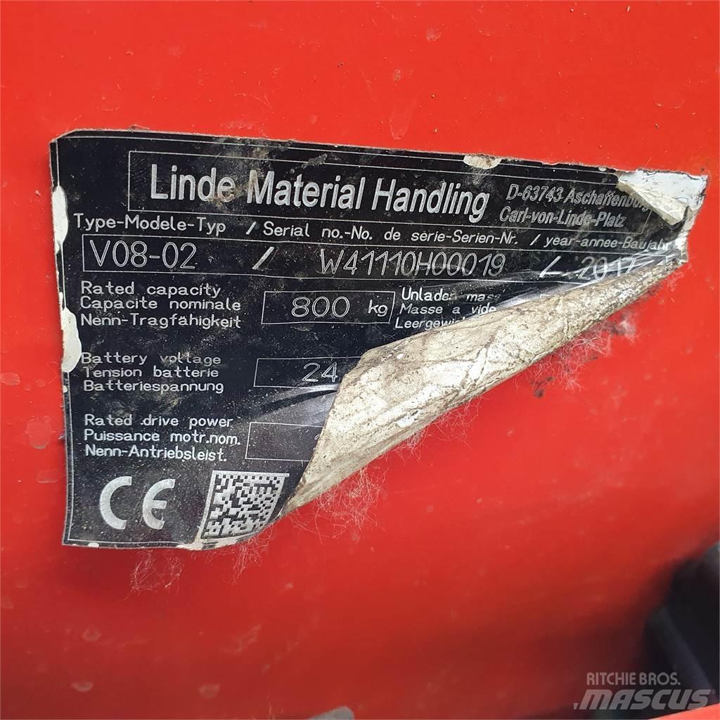 Linde V08-02 Srednopodizni komisioni viličar