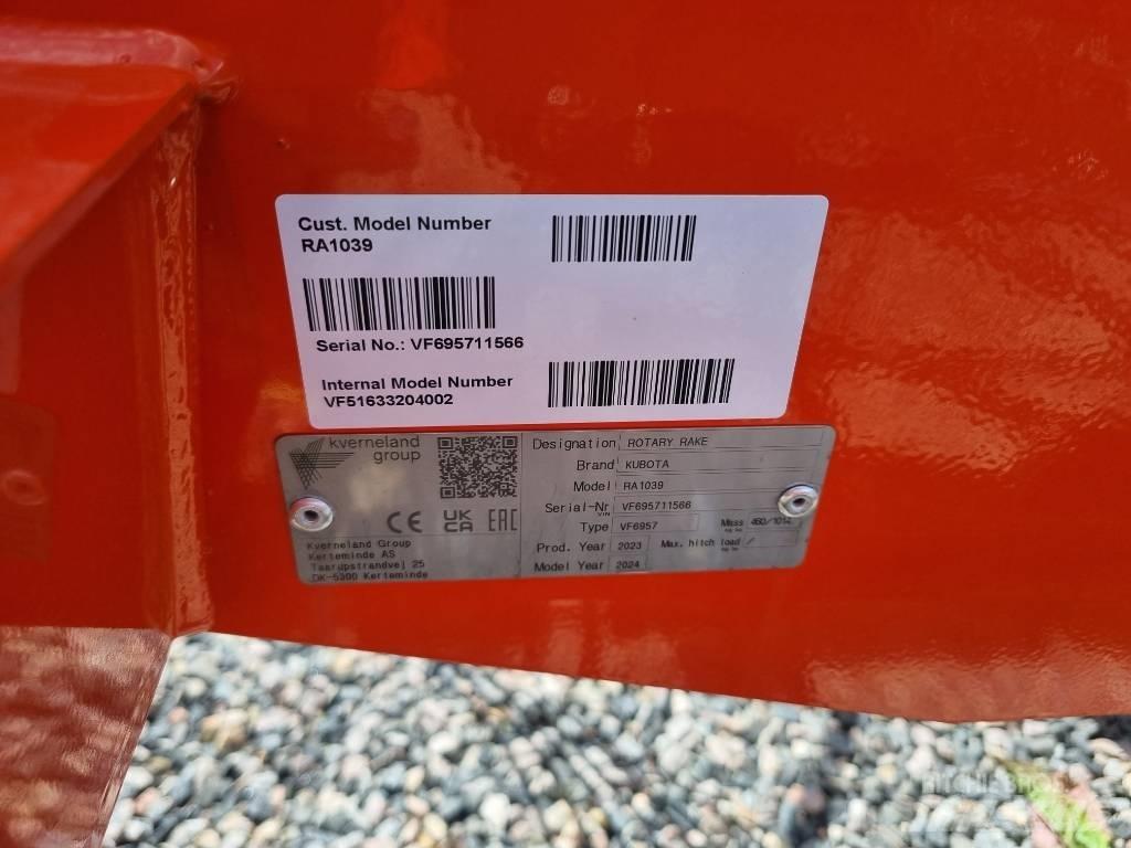 Kubota RA 1039 Sakupljači