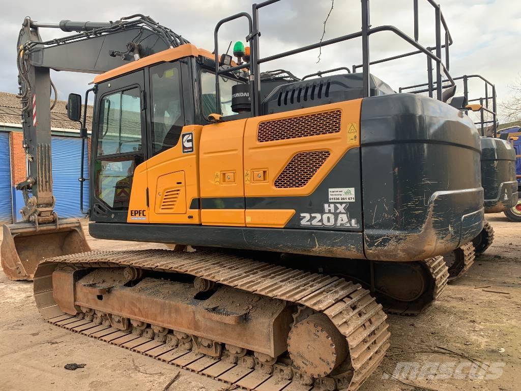 Hyundai HX220A L Bageri gusjeničari