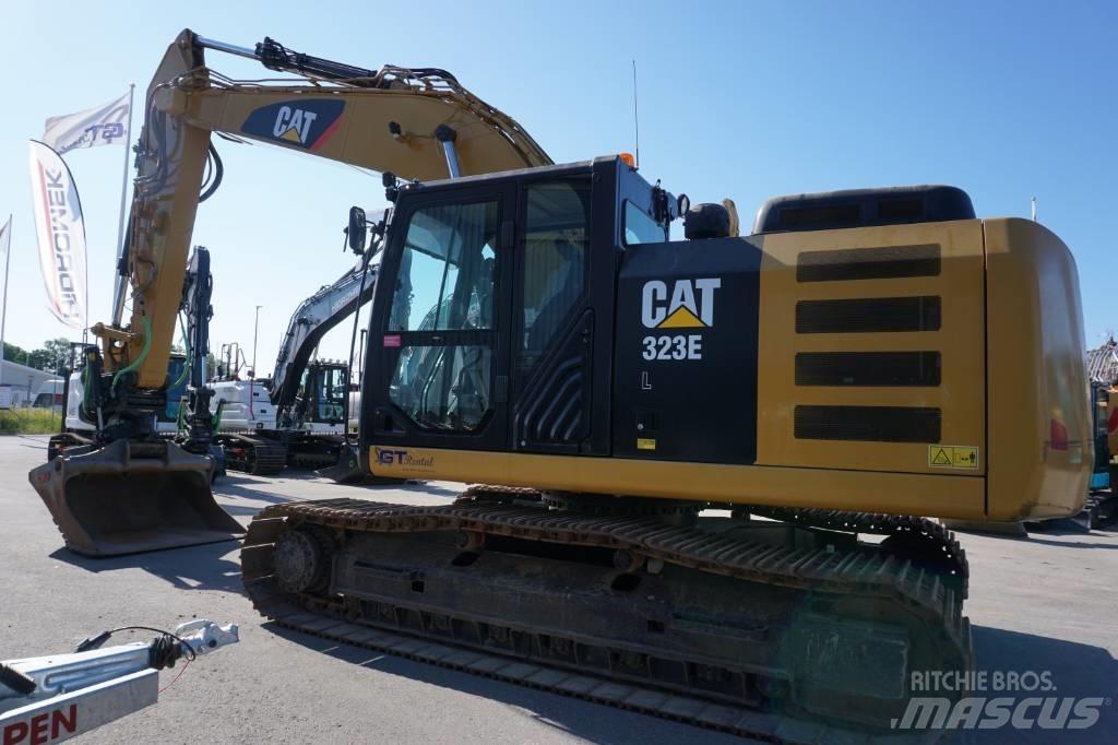 CAT 323EL *Uthyres* Bageri gusjeničari