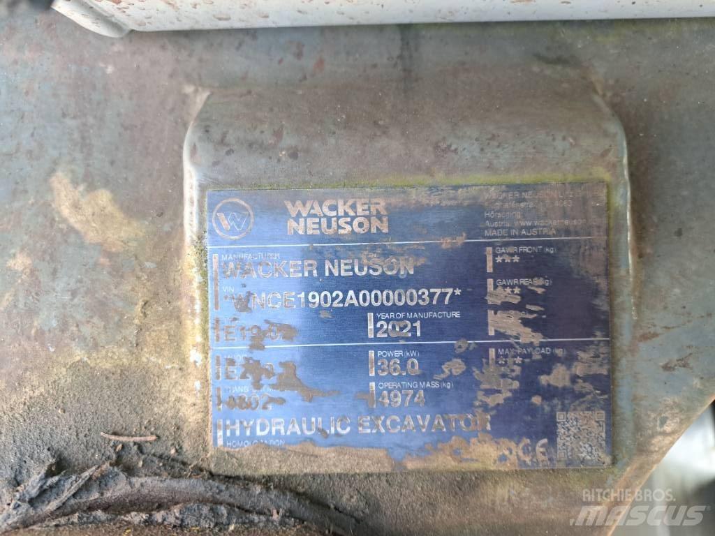 Wacker Neuson EZ50 Bageri gusjeničari